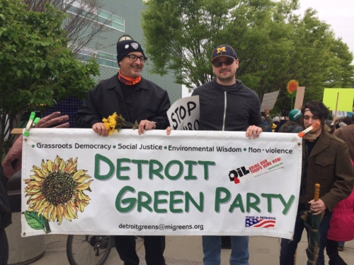 Detroit Greens at the 2017 #DetroitClimateMarch