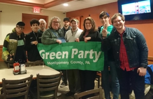 At tonight's Montgomery County Green Party meeting, Nicholas Prete for #Methacton school board was unanimously endorsed. 2019