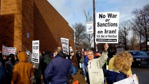 Anti-war with Iran Rally, Pittsburgh January 2020